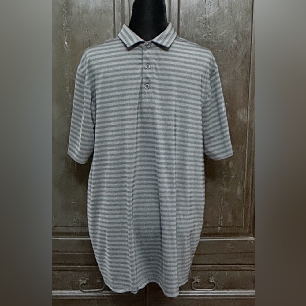 Champions Black & Gray golf shirt - size XL